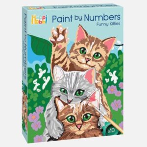 HappiHobbi Paint By Numbers Funny Kitties AS Company 1038-41026