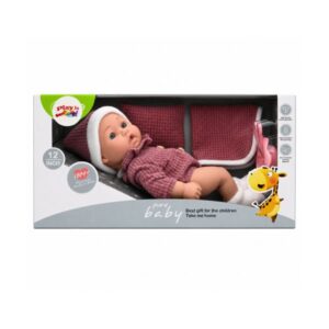 Pure Baby Κούκλα με μαλακό σώμα Play It 8337