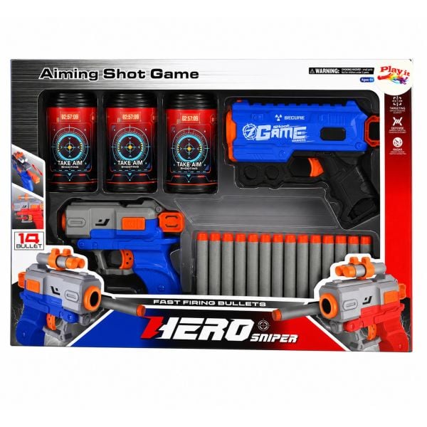 Όπλο Εκτοξευτής Hero Sniper Play It 8531