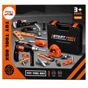 General Tool Set Σετ Εργαλεία βαλίτσα με ηλεκτρικό Τρυπάνι Play It 8635