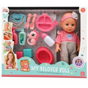 My Beloved Doll Κούκλα που Βρέχεται με αξεσουάρ Play It 8939