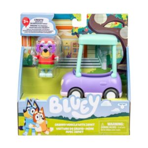 Bluey Granny Vehicle with Janet Moose Toys BLY18924