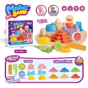 Μαγική Άμμος Magic DIY Sand Castle Martin 669C-2